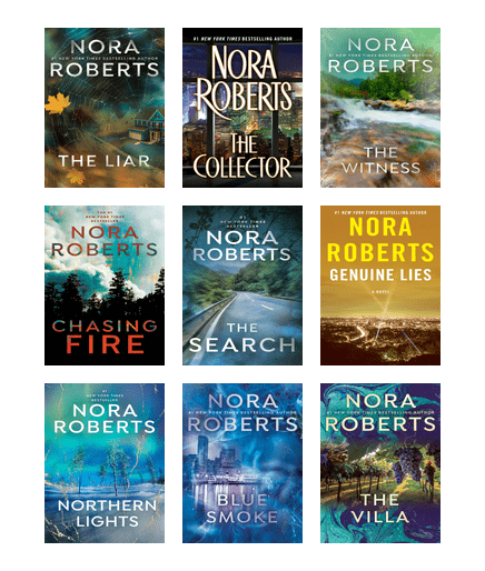 Nora Roberts Ebook Collection – 185 Large Romance & Suspense Ebooks