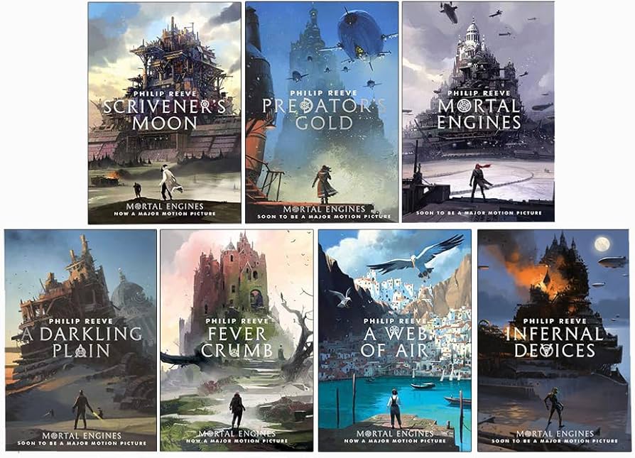 Mortal Engines Ebook Collection – Steampunk Dystopian Adventure Series