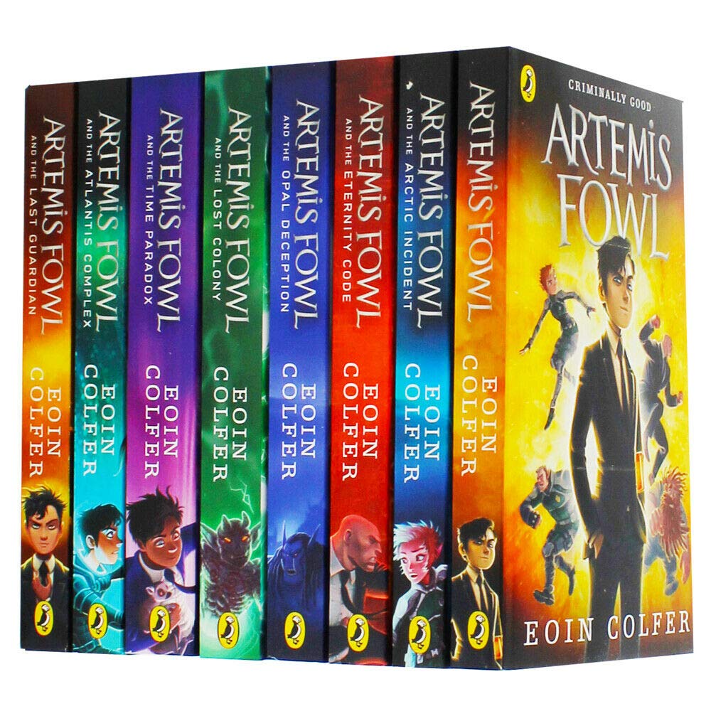 Artemis Fowl Complete Ebook Series – Fantasy Adventure Ebook Collection (1-8 Ebooks)