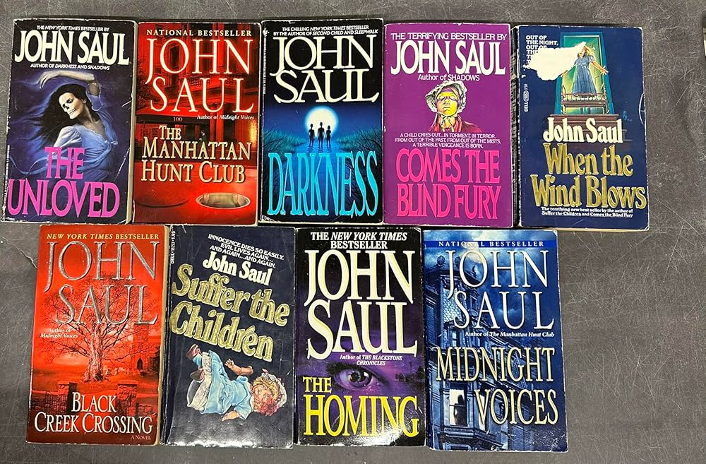John Saul Ebook Collection – Horror, Suspense & Psychological Thrillers