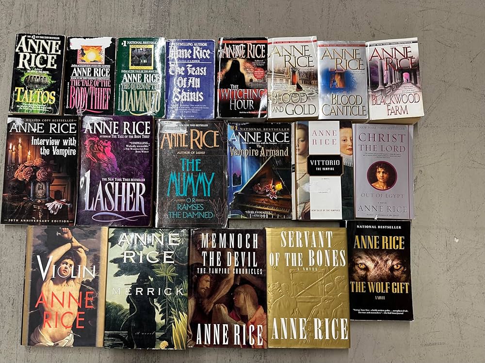 Anne Rice Vampire Collection – Gothic Vampire Romance & Dark Fantasy Ebooks