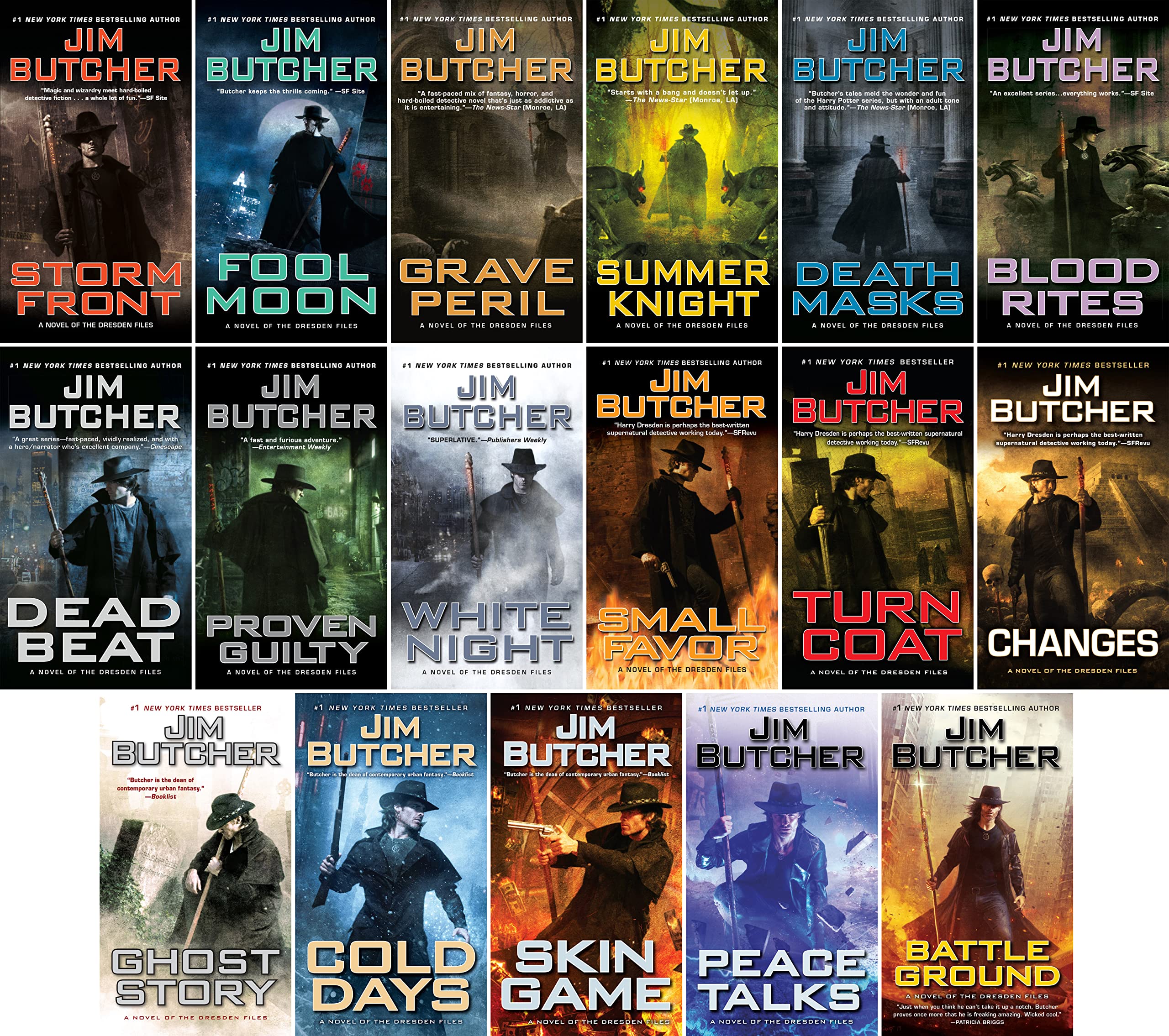 The Dresden Files Ebook Collection – Urban Fantasy & Supernatural Mystery Series