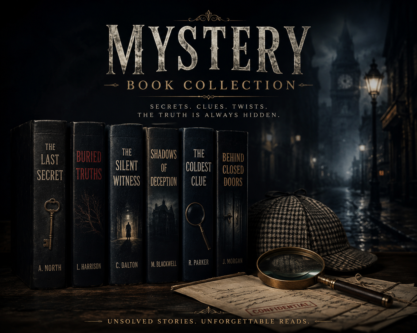230+ Mystery Ebooks Collection in ePUB / Mobi and PDF Formats