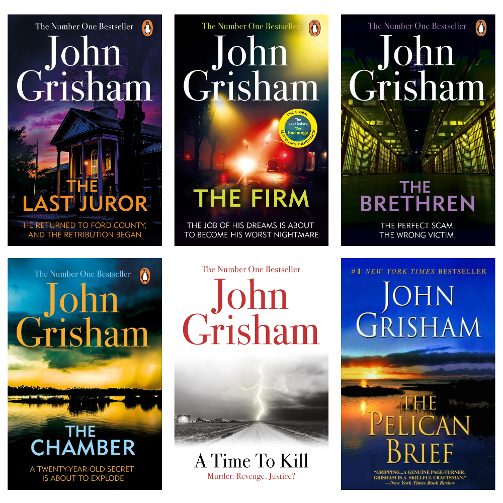 John Grisham Ebook Collection – Legal Thrillers & Courtroom